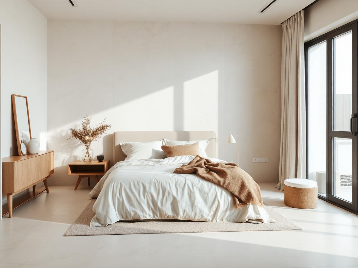 Elegant bedroom in a professionally managed property